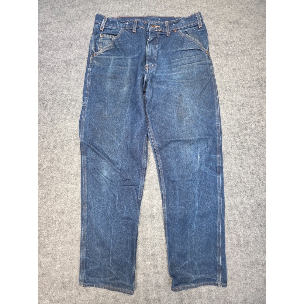 Wild Ass Original Heavyweight Denim Jeans Men's 36 x 32 Blue Denim USA Faded